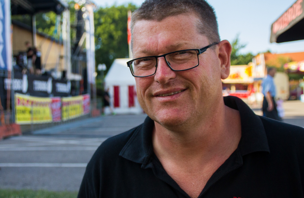Kurt Larsen, leder af Bakkefesten. Foto: David Abildgaard/Arkiv 2014