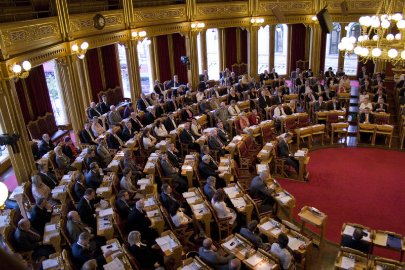 Stortinget, Norge. Foto: Stortinget.